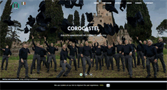 Desktop Screenshot of corocastel.it